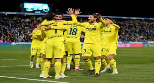 لاس بالماس يهزم إسبانيول.. وفياريال يقسو على 9 لاعبين من ليجانيس في الدوري الإسباني